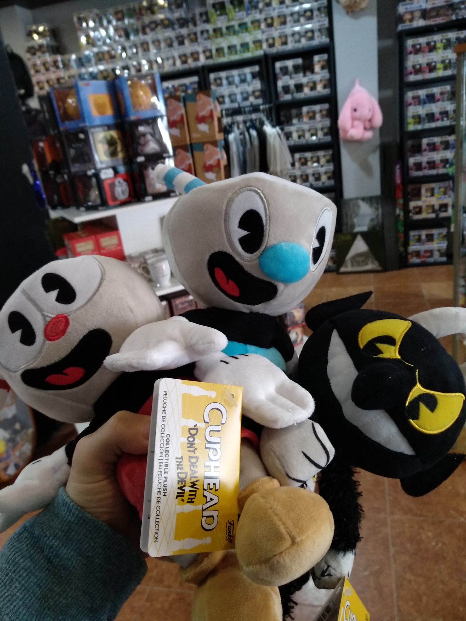 Peluches de cuphead new arrivals
