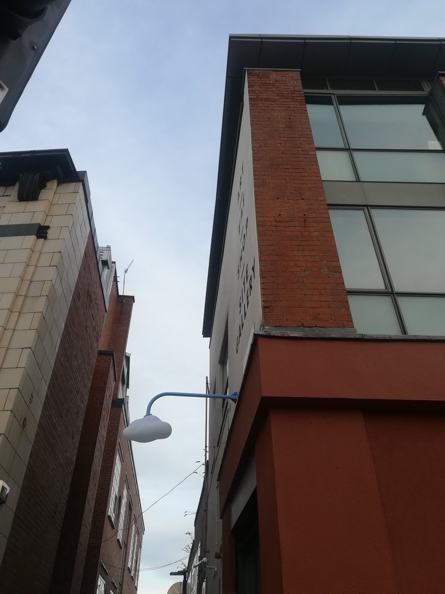 C_KLASTO's tweet photo. Great event yesterday hosted by @site_gallery ~exploring Sheffield's cultural exchange with Busan. Really loved #cloudlamp by Subin Heo #southkoreanartist #contemporaryart https://t.co/8QBuW6U9Z4