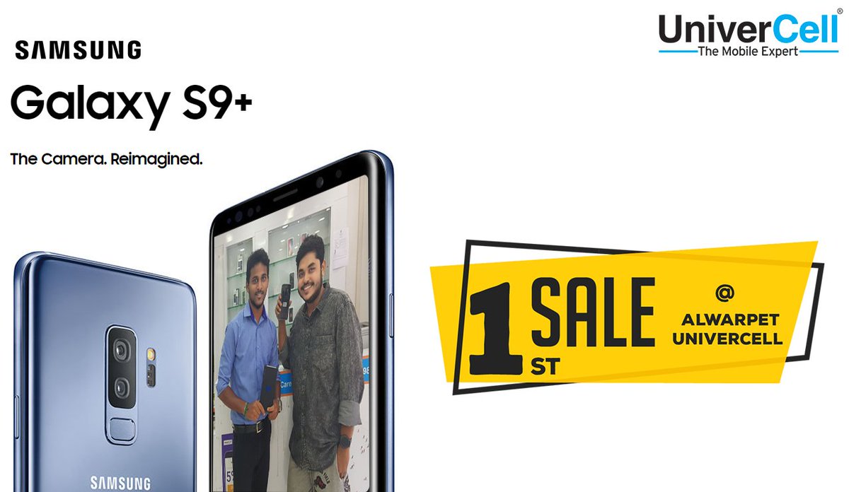 Samsung Galaxy S9+ First Sale @ Alwarpet #UniverCell