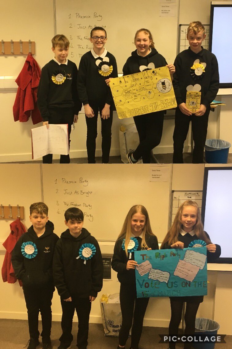 Excellent work from 1E2 on their mock election! #confidentindividuals #democracy #modernstudjes
