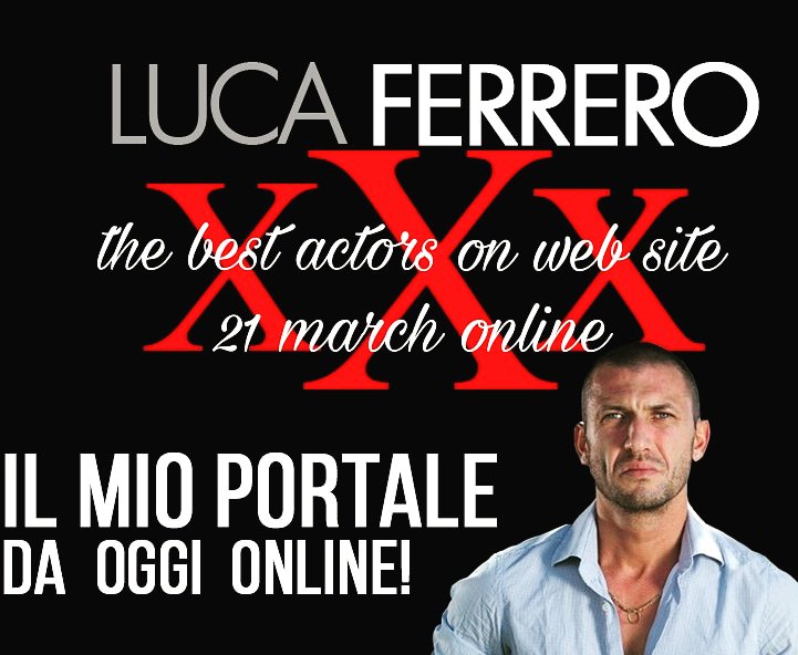 Tw Pornstars Luca Ferrero Twitter Starts A New Project Starts A New Web Site 21 March