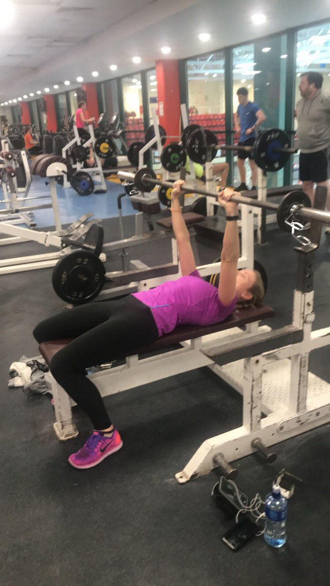 MeaganDunne's tweet photo. Gym this morning 👌🏻🏋🏼‍♀️ #ULfitPE https://t.co/fzgc2zJ3Ad