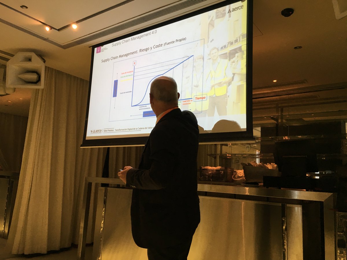 AERCE's tweet photo. Terminamos la primera parte de este taller #Aerce sobre innovación y #TransformacionDigital en la #cadenadevalor con @COIIM @ZetesIndustries #grupointermark y @GrupoGheisa https://t.co/kyyQMvFwez