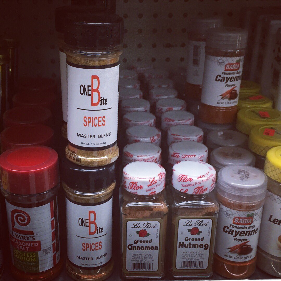 OneBiteATL's tweet photo. I spy 🕵️‍♀️ with my little eye..... OneBite Spices: Master Blend... Now Available at Georgetown Food Market.. @gtfoods  on Covington Highway.....The place to go for EVERYTHING CARIBBEAN &amp; FLAVORFUL 🇹🇹👍 https://t.co/cXpx92MoRQ