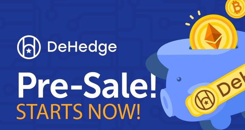 DeHedge Pre-Sale BEGINS! 
De-Hedge Open Pre-Sale starts RIGHT NOW! Hurry up to buy DHT tokens with a 25% bonus! Please register in your personal investor’s account at account.dehedge.com/apply
The open Pre-Sale will be closed as soon as we reach our hard cap of USD 3,000,000