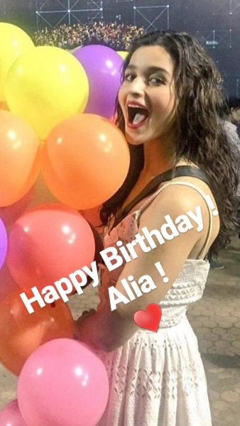  Wishing A Very Happy Birthday To Alia bhatt ! Stay Blessed, Stay Happy !                    . . 