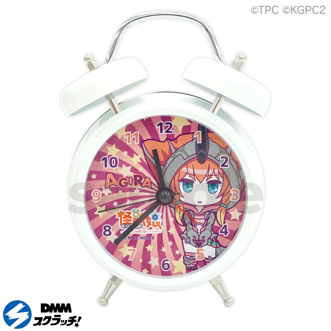 D28】DMMスクラッチ! 怪獣娘ウルトラ怪獣擬人化計画 スクラッチ A-3賞 ガッツ星人 ボイス目覚まし時計 L028