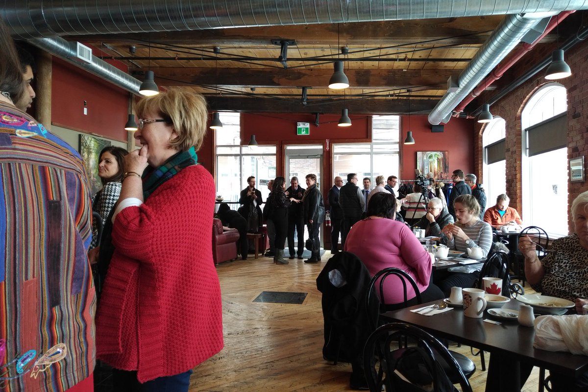 MPP Grant Crack and Coun. @BernadetteClem are also here. https://t.co/kqFP3Ki2c6