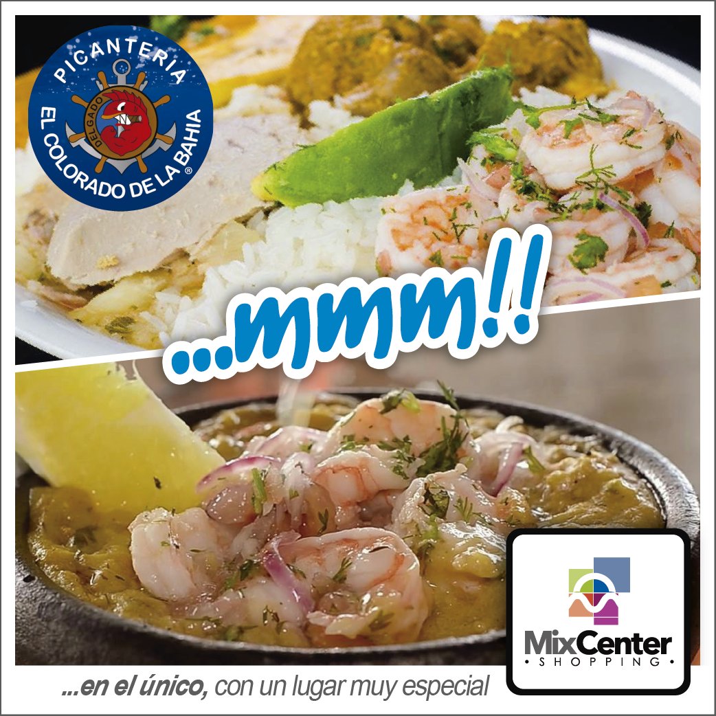 mixcenter_ec's tweet photo. En Picantería El Colorado de la Bahía de @mixcenter_ec te esperan delicias con mariscos y nuestro platillo estrella #LaFuriaDelColorado Diagonal a Villa Italia y La Rioja. #Raices2016. #lafuriadelcolorado #aji #picanteria #elmejorencebollado #Encebollado #elcoloradodelabahia https://t.co/ERrNcqMzpF