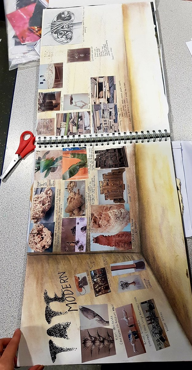 DWHSart's tweet photo. Thushanthika (year 13) 'Insects' Art coursework in progress. Incredible responses to artist Robert Bowen https://t.co/JfXv7C9vUu