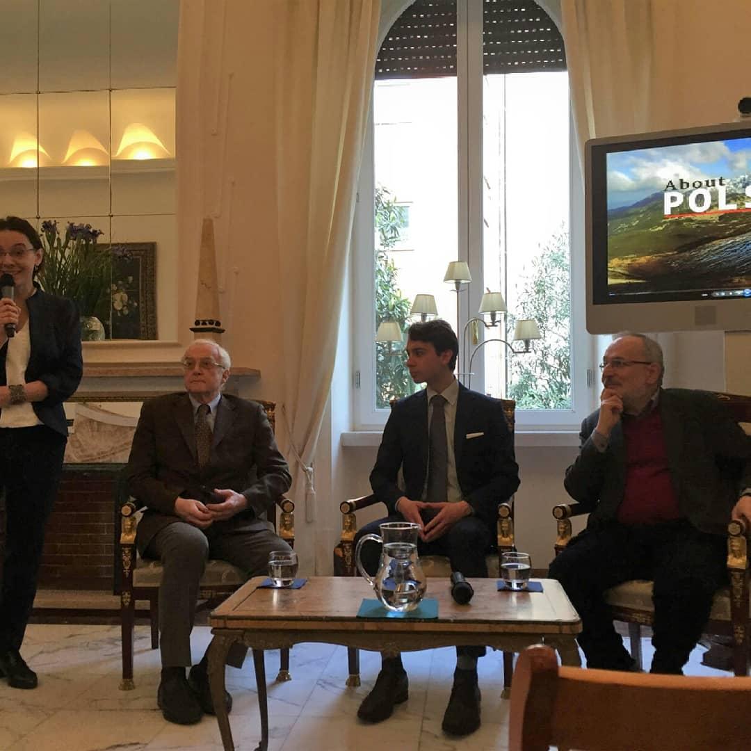Alcune foto del convegno dello scorso 12 Marzo, promosso dalla Gfe Lazio e dall'Ambasciata polacca, con la partnership dell'associazione diplomatici (promotrice del forum Diplomacy 2018).