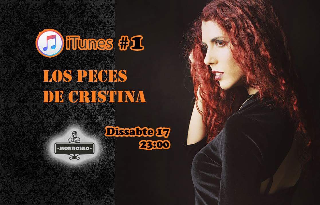 Aquest dissabte reberem a Los Peces de Cristina en un concert especial en format trio !!! Després de la seva gira americana, presentaran cançons del nou disc SKY i combinat amb algunes mítiques del primer disc en acústic.
Dissabte 17 de març a les 23h al Morrosko
(Entrada lliure)