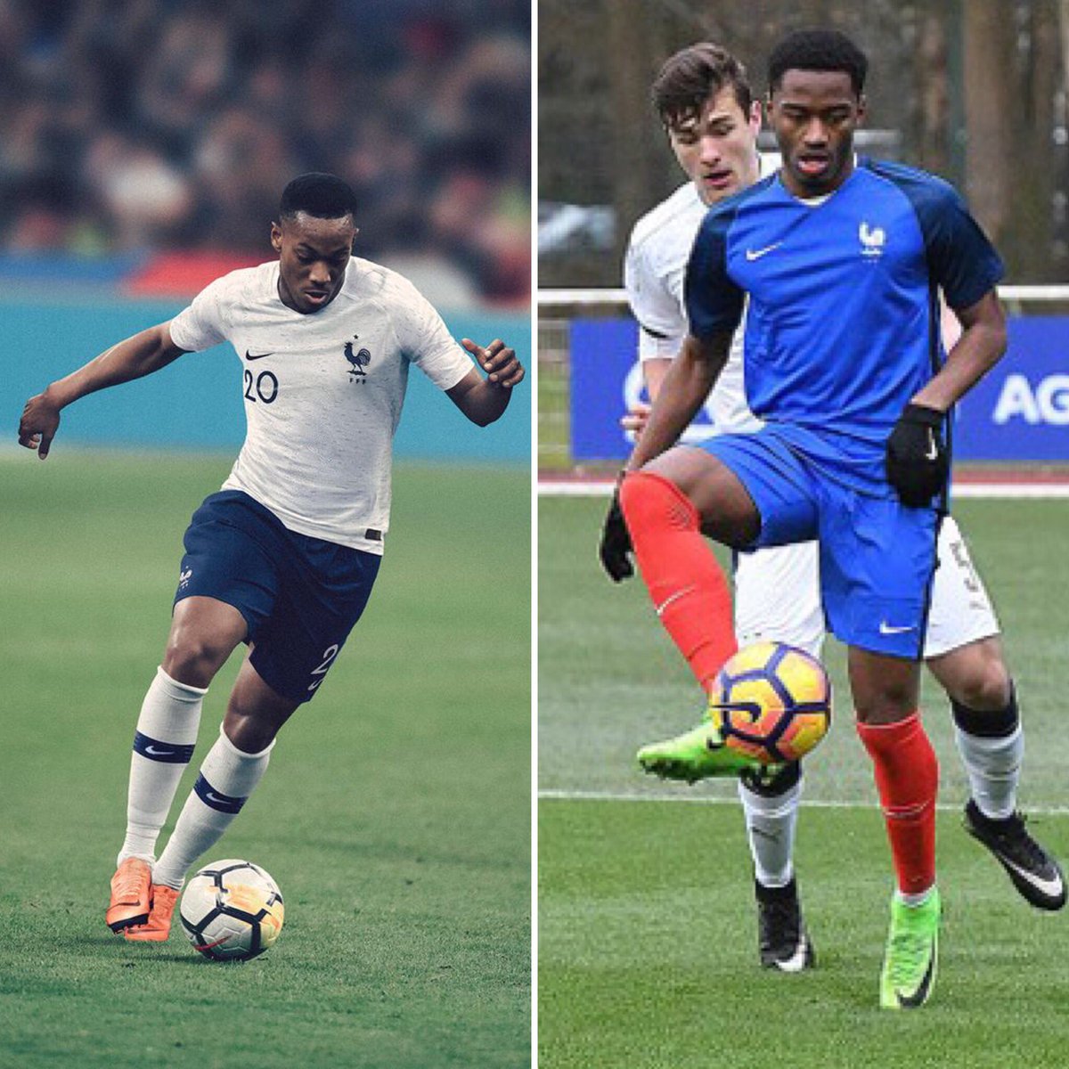 usfamanagement's tweet photo. Félicitations à nos deux sélèctionnés en @equipedefrance @AnthonyMartial  et @MyzianeMaolida  pour la prochaine semaine internationale 🤙💪 #Phéno #classemondiale #usfamanagement #fff #ManUnited #OL https://t.co/PWhuKXKFlt