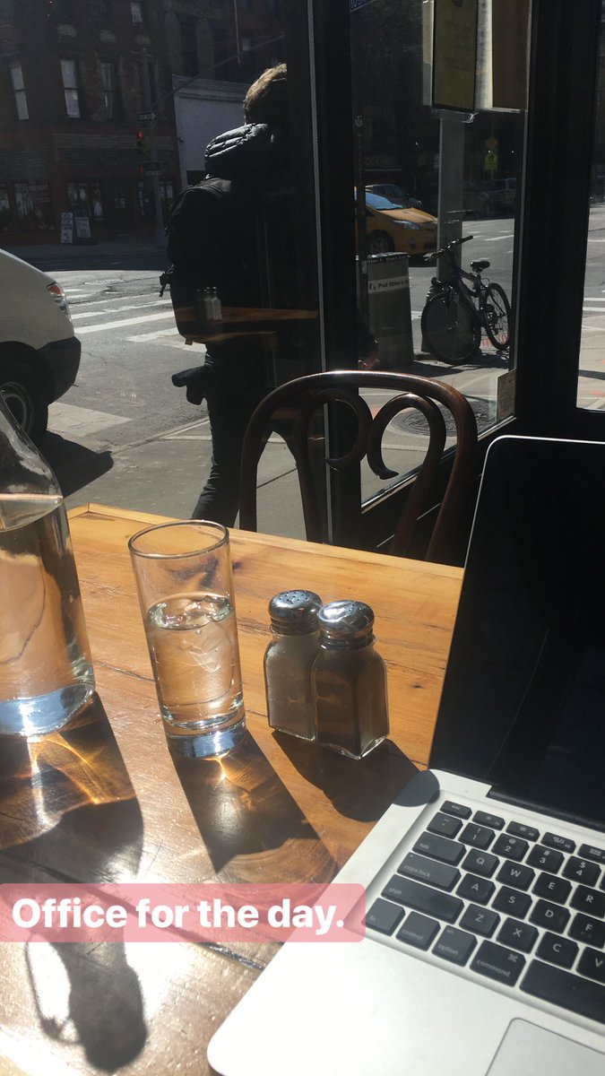 _ChristineLC's tweet photo. My office for the day. Back-to-Back webinars. #lightingnerd #daylightinghard https://t.co/THjoylpWVZ