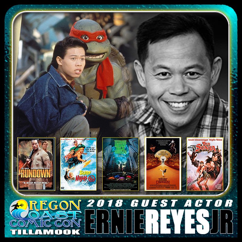 ORCoastComicCon's tweet photo. Can we squeeze in more Ninja Turtle awesomeness to this show? Of course, we have a blimp hangar! That still barely leaves space for the awesomeness of Last Dragon, Red Sonja, Surf Ninjas, Rundown and TMNT 1&amp;2 from legendary martial artist Ernie Reyes Jr.! https://t.co/PXrJ3pL0Fi https://t.co/sIi7bDRvfW