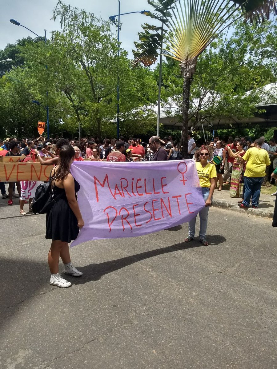 anistiabrasil's tweet photo. Salvador (BA): ato por justiça para Marielle Franco no Fórum Social Mundial. #MariellePresente #FSM18 https://t.co/VPOLTh4dLv