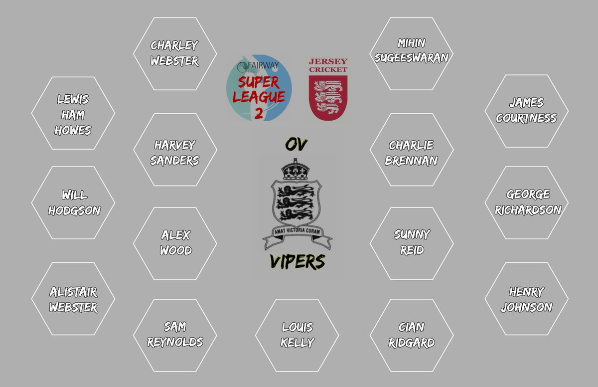 SuperLeagueJsy's tweet image. Here are your defending champions @ovcricket Vipers for @FairwayJersey Super League 2. Will they be able to defend the crown? #FSL2