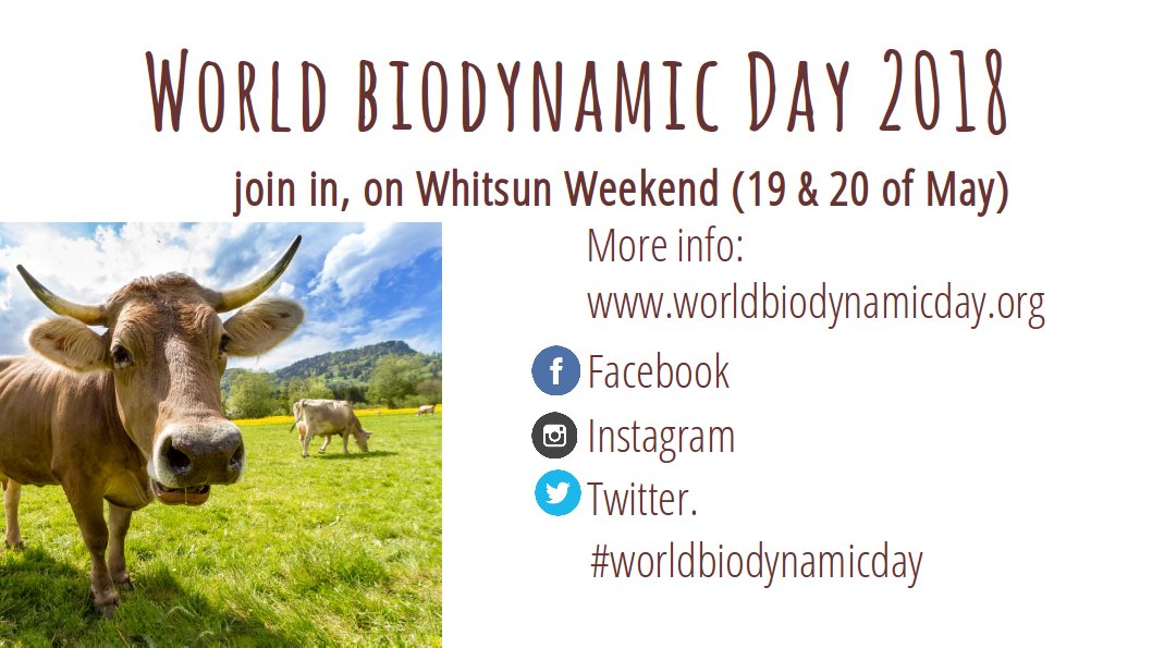 BiodynamicDay's tweet image. Invite your friends with the new hashtag! &amp;lt;3 #worldbiodnamicday
