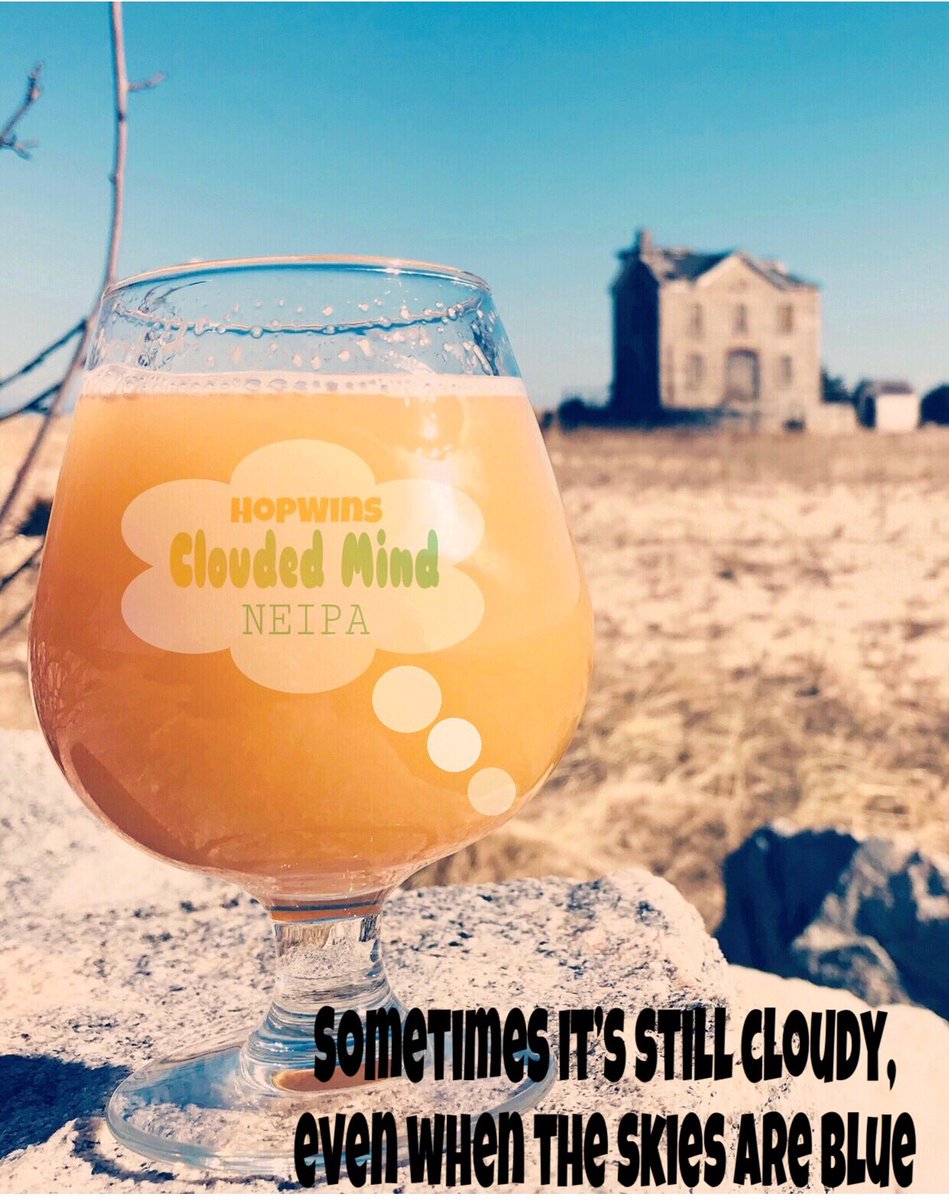 HopwinS's tweet photo. #hopwins #hopwinsbrewery #cloudedmind #blueskies #neipa #ipa #newenglandipa #drinklocal #craftbeer #craftbeerlife #craftbeerporn https://t.co/xpZsxWXKG3
