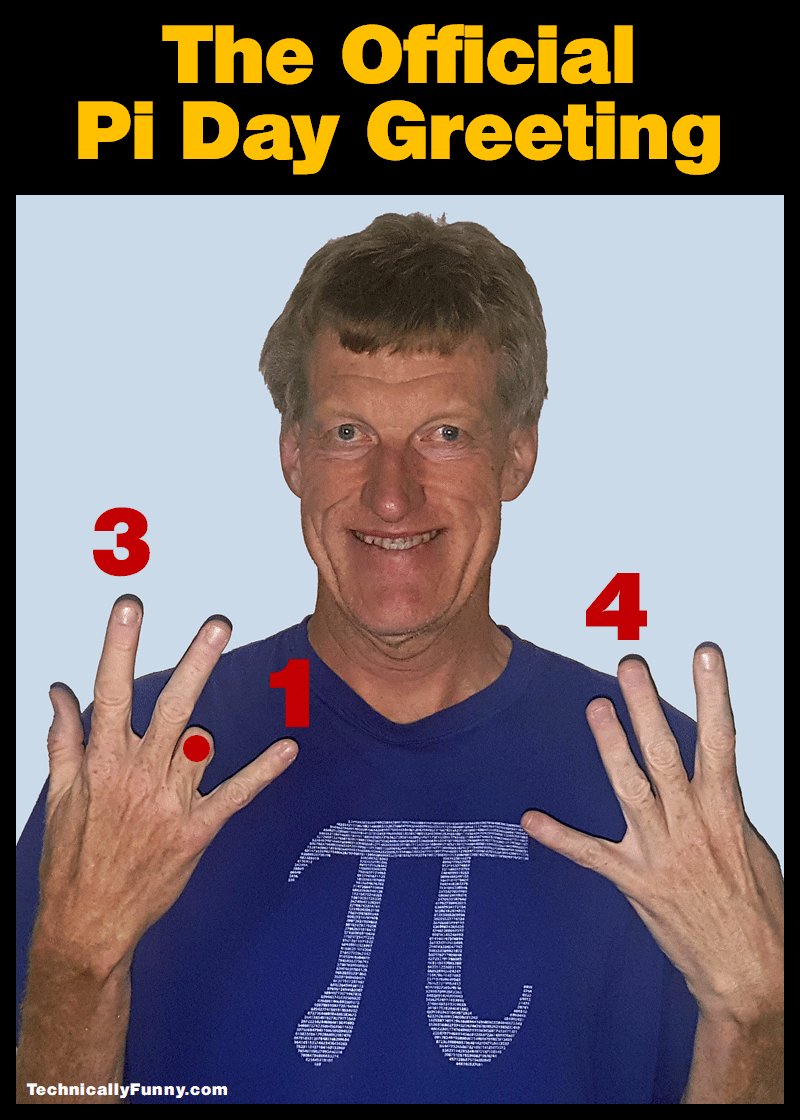EngineersHumor's tweet image. How was your #PiDay2018 ? I spent mine greeting people with the official #PiDay salute... #PiSign #PiPlus1Day #NerdOut @SWEtalk @TauBetaPi @edncom @ieeespectrum @NASAJPL @CognitiveTimes #PiDay #PiDay2018