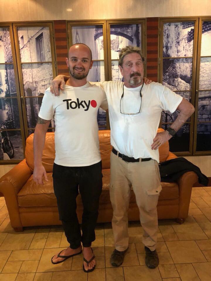 pipenpablo's tweet photo. With #ToneVays #McAfee #blockchaincruiseasia #coinsbank #blueoceancrypto https://t.co/1HPYAvgrTI