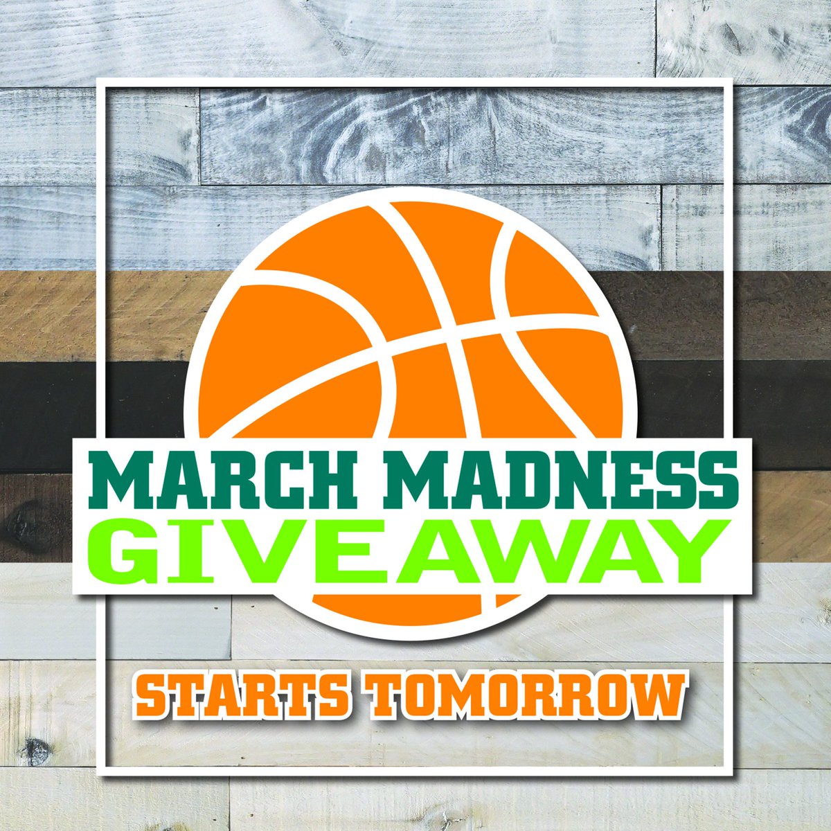 WeaberLumber's tweet photo. March Madness Giveaway! Instagram Contest starts tomorrow, Friday, March 16th! Check IG tomorrow at 10 a.m. EST for contest details! #marchmadness #giveaway #contest #weaberlumber #wallboards #weathered #whitewashed #NantucketGray #designinspo #diy #design #homeimprovement #win https://t.co/1ztBaQYkFg