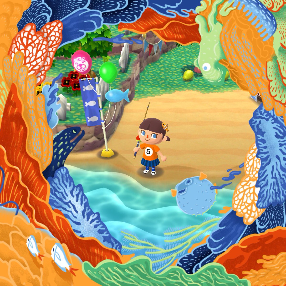 JEG_ACPK's tweet photo. Fishing Tourney 🐟✨🌊

#AnimalCrossingPocketCamp #AnimalCrossing #PocketCamp #FishingTourney #NewProfilePic #NewCoverPhoto https://t.co/gGOg1YjSuY