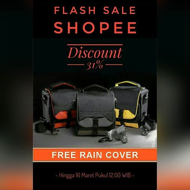 parampa_inc's tweet image. .
FLASH SALE LAGI..!!
.
Discount 31% Promium Junkie.
.
Berlaku sampai besok 16 Maret jam 12.00 WIB.
.
Segera buka halaman Flash Sale Shopee..!
.
Terbatas untuk 75 pembeli pertama.
Buruan.!!
.
#taskamera instagram.com/p/BgWZ7oTBKQg/
