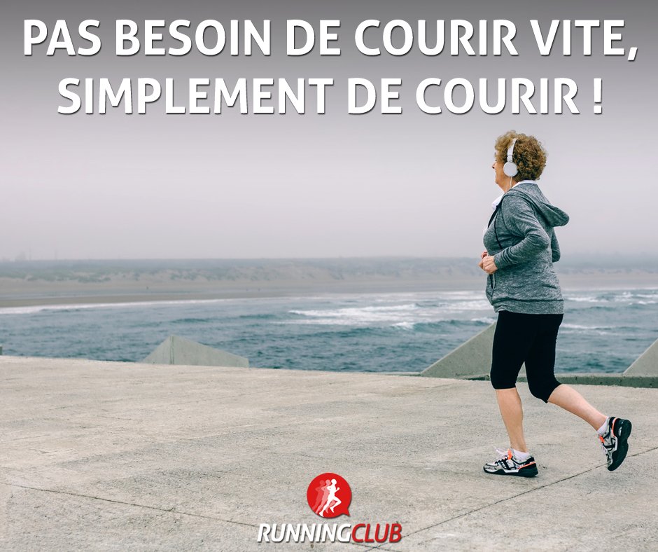 Running_Club's tweet photo. Le plus important, c'est de se bouger et d'enfiler ses baskets, peu importe la vitesse ! #running #motivation https://t.co/KNj6jGaDqO