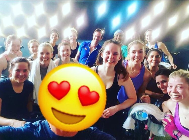 1pm Spin class today with GM @ashley_boormanwells! The energy from all of you was incredible!! ❤ Anyone fancy doing it all over again at 7pm tonight.... 😆

#spinclass #fitnessfirstangel #spin #energy #amazing #fun #hardwork #sweat #stillsmiling #love #❤ #fitness #exercise