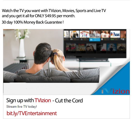 San Antonio start saving on your cable/satellite bill. Spanish channels,Live TV, Movies and Sports. Watch #MarchMadness Get it all for only $49.95 a month! #spanish #TVizion networkingstrategically.com