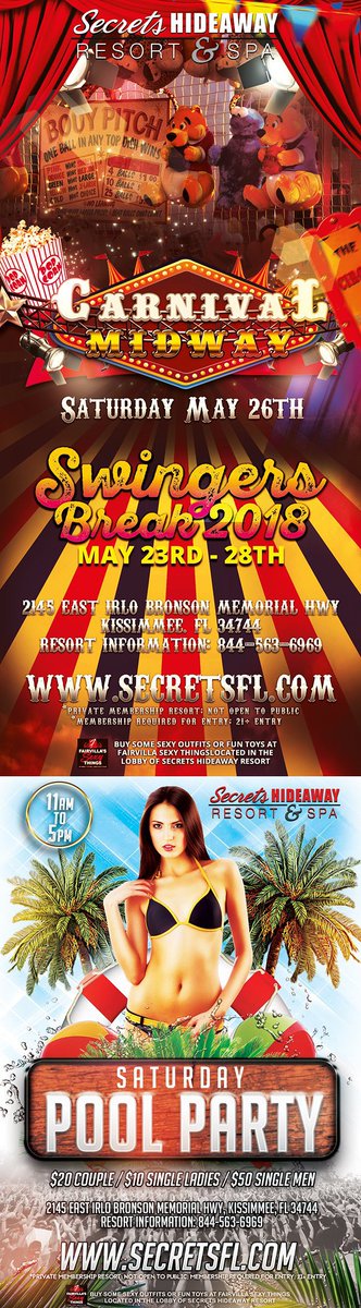 Swingers Club Secret tweet media