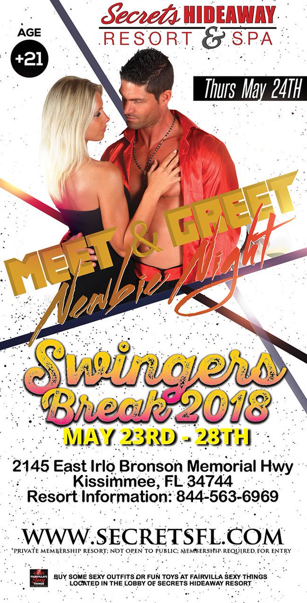 Swingers Club Secret tweet media