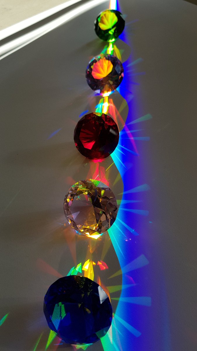 Mr_Matsangouras's tweet photo. Skye in year 11 has been experimenting with light and colour for her Art project @ChiswickSchool 
Thank you, Sir Isaac Newton!Diamonds and rainbows are a GCSE students best friend #gcseart #arteducation #colour #prism https://t.co/cu5lw0OX1x