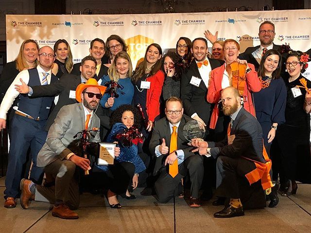 HeyBMcCormick's tweet image. How lucky am I that I get to work with this group of goofballs? #topworkplaces2018 #phillytopworkplace #revzilla #revzillaafterdark #orangeyougladipostedthis ift.tt/2HB9Ja5