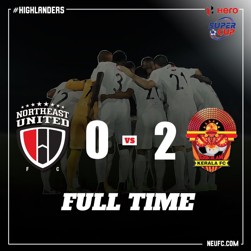 Full time! A brace from Ugandan Henry Kisekka sinks all the hopes of #NEUFC 

Our season comes to a disappointing end. Back to the drawing boards as we vow to come back stronger and better next season 

#NEU 0-2 #GKFC
#NEUFCvGKFC

#8States1Unites #NEUFC #Highlanders #HeroSuperCup