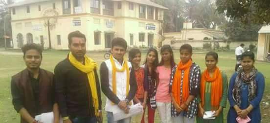 Khushboo_Raj1's tweet photo. #Support_ABVP...🙏🙏
#TMBU_2k18
#स्नाकोत्तर_संकाय के विभिन्न विभागों में
#सोशल_सांइस_संकाय_काउंसिल_मेंबर_पद के Abvp उम्मीदवार Anupam Raj जी के लिए अपने समर्थित मित्रों के साथ आज #प्रचार_प्रसार किया।
#Student_power_Nation_power
#Vote_4_Abvp...🙏🙏 https://t.co/UAOWOw9bap