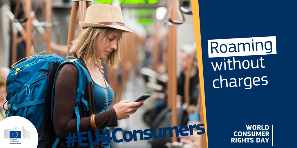 ViolaRoberto's tweet photo. Consumers are at the heart of European #DigitalSingleMarket strategy. From #DigitalSkills to the end of #roaming charges, our objective is to make sure all Europeans can make the most out of #digitaleconomy. Happy #WorldConsumerRightsDay #EU4Consumers https://t.co/lW2FexSIA4