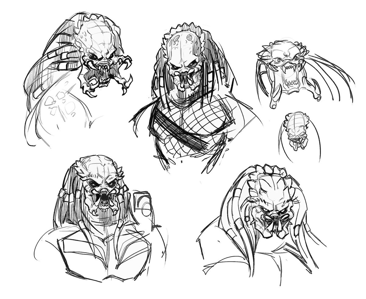 XenoGuardian's tweet photo. #Predator #MyArt 

мой первый Хищник, не судите строго ............)))) https://t.co/P6JDqmm88j
