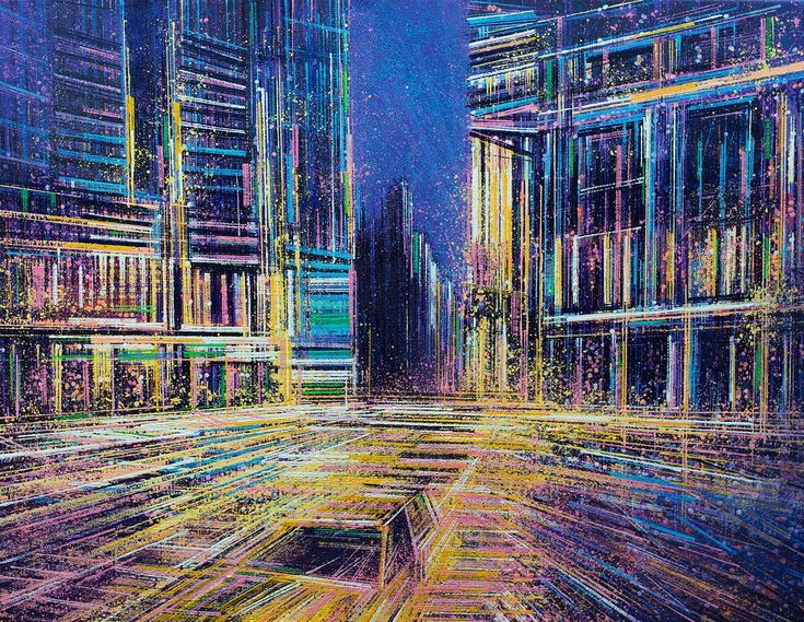 Evening In Times ... by <a href="/marctoddart/">Marc Todd</a> #acrylic #painting #art artf.in/qEXsbw <a href="/artfinder/">Artfinder</a>