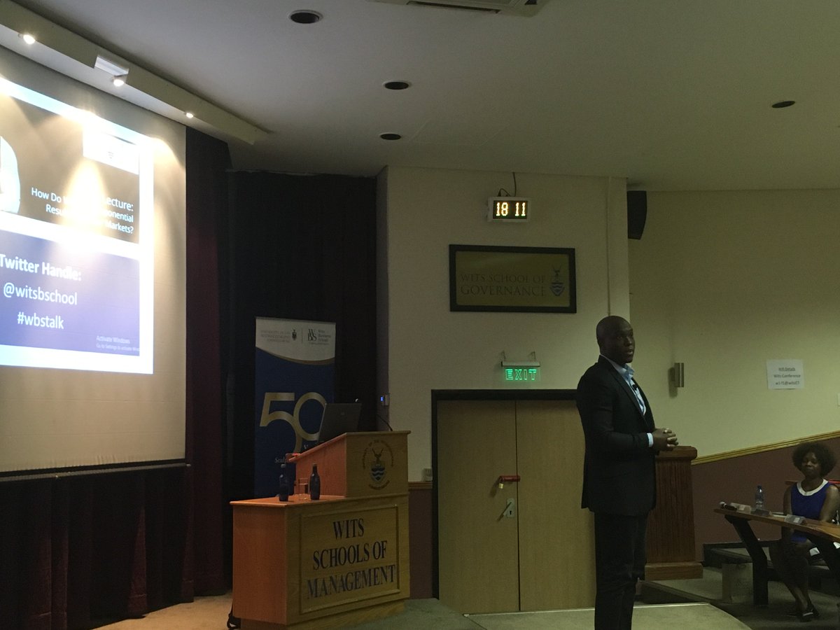 witsbschool's tweet photo. "Before, learning was based on the three RRR's - read, recall, record. The new currency is based on what we can co-create, it is no longer based on the RRR method. Why does education need to be physical?" @VusiThembekwayo #wbstalk #wbsalumni https://t.co/7QH4g4HdEH