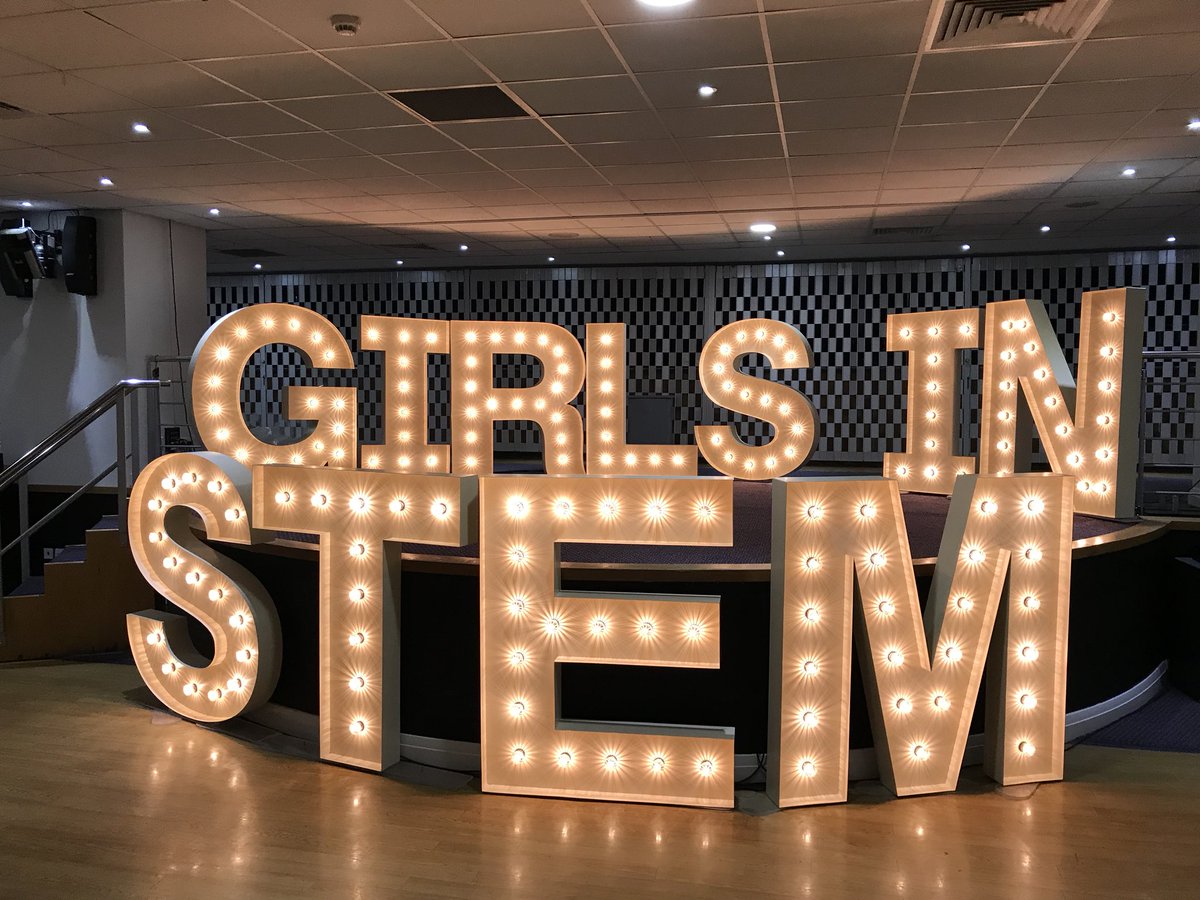 amy_coulam's tweet photo. Great time today at the Newcastle #GirlsInSTEM event :) 500 girls made wind turbines with us today @SmallpeiceTrust :) https://t.co/1II7mLN91n