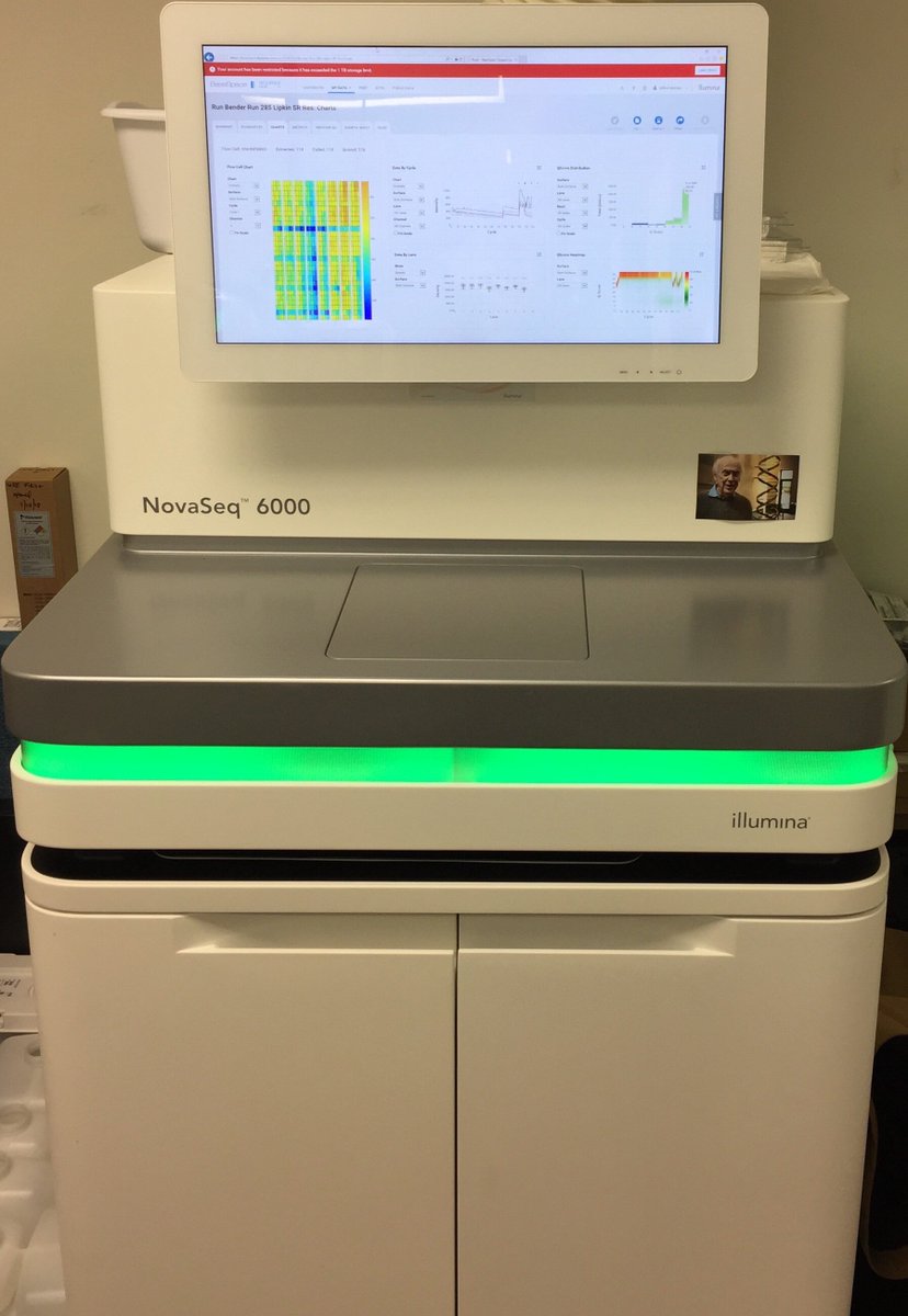 sema4's tweet photo. Meet the @Sema4 team: #DocWatson is one of our hardest working sequencers. Born at @illumina, #DocWatson is a #NovaSeq 6000 who enjoys high-throughput sequencing &amp;, like his namesake, is committed to unlocking the secrets of the human genome. Meet more of #TeamSema4 later today! https://t.co/lhhOzkyYGg