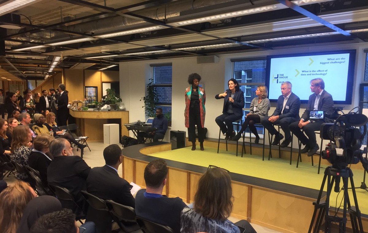 humdata's tweet photo. Great to be at the opening of The Hague @HumanityHub sharing more about our work! #humanityhub @CityOfTheHague https://t.co/sRNKyGlQdQ