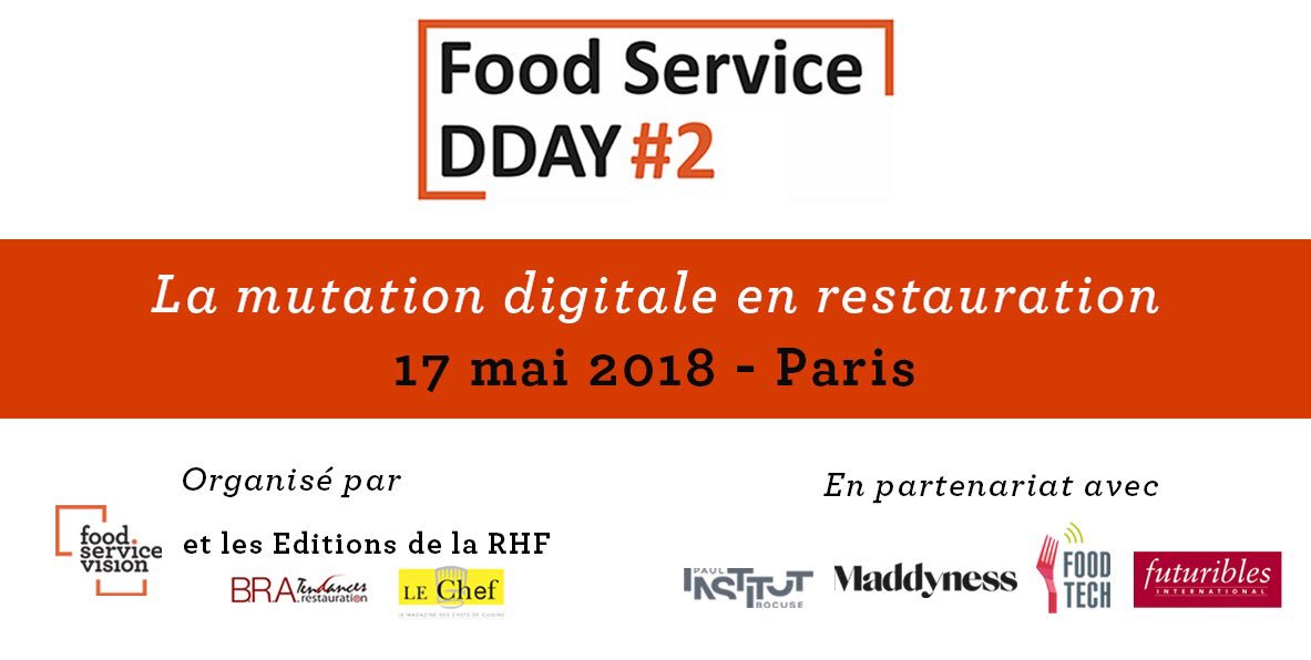 FoodServiceDDay's tweet photo. 🚀 #MutationDigitale, #RelationClient, #Data, #Communication, #FoodService Connecté, #Phygital ... quelques mots-clés qui animeront le #FSDDAY2
📍Alors RDV le 17 mai prochain à Paris
Pour plus d’infos, c’est ici 😊 > https://t.co/9KOZPLAV1r https://t.co/8QP6Fv4Q1o