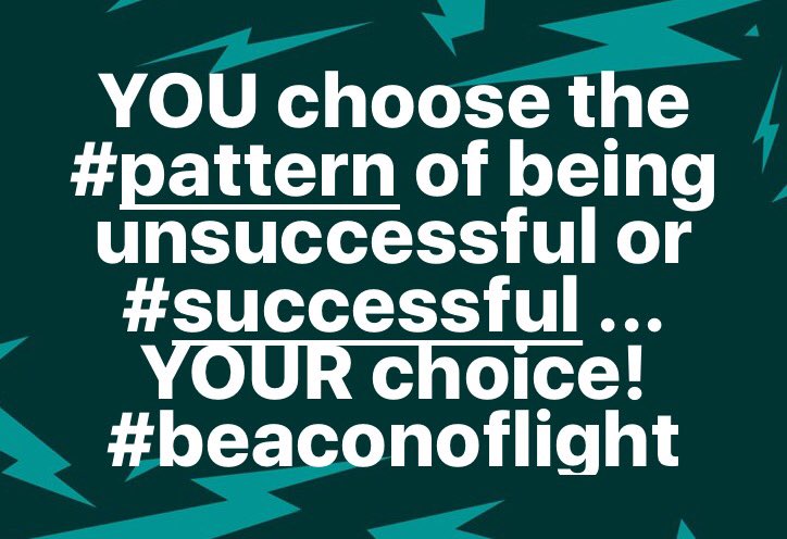 drwmharrison's tweet photo. #success #Successful #choose #choices #Patterns #determination #Mindset #determined #beaconoflight #docwill https://t.co/gvCocR08Ba