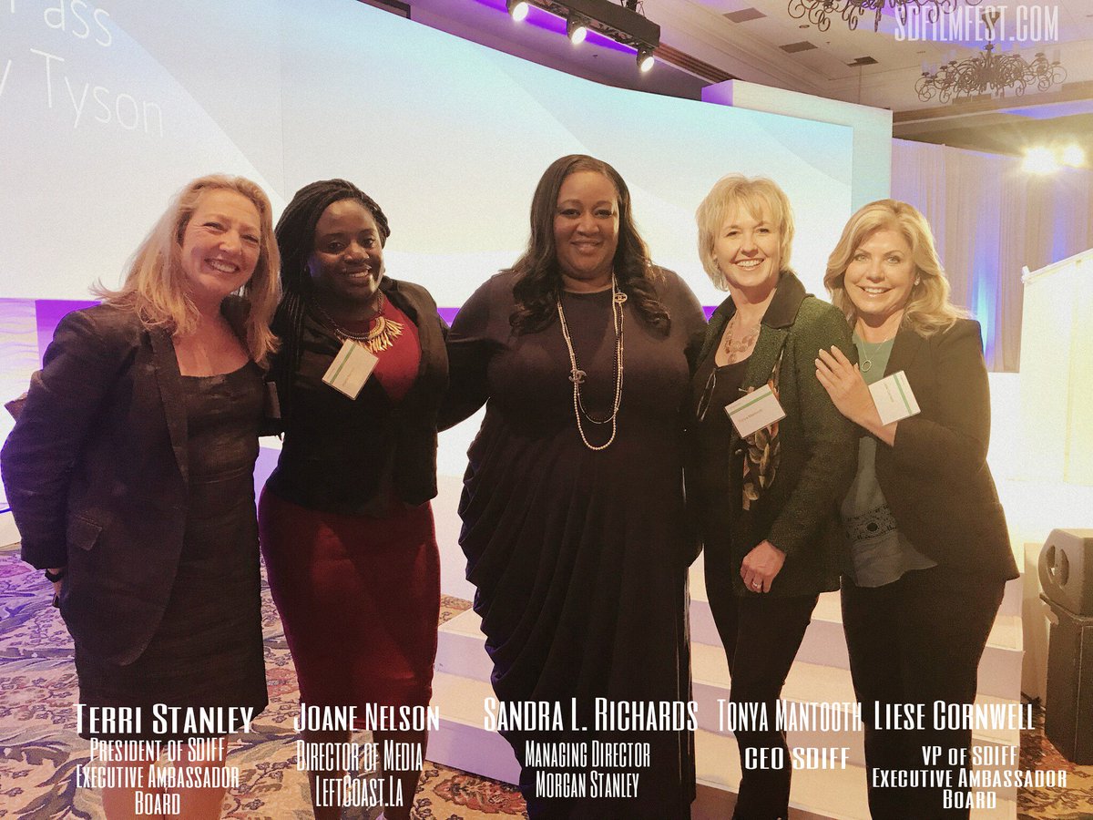 SDFilmFestival's tweet photo. We were a proud participant at 2018 #Women's Leadership Summit by Morgan Stanley. Celebrating women in leadership the Q&A session, with the incredible Cicely Tyson and @SandraLRichards inspired everyone! #StyleBoston #sdfilmfest #LeftCoastLa #WomenToFollow #PhotoOfTheDay https://t.co/nn157ZqyhI