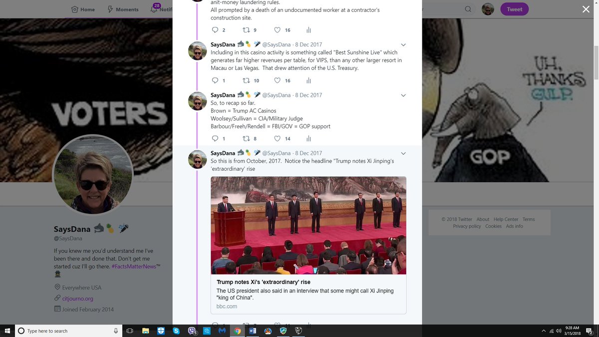 And back then, by October after approving help for the Islands called the U.S. Workforce Act, he calls China& #39;s president the "King of China"Be sure to read the THREADand look at the line above the article I posted.