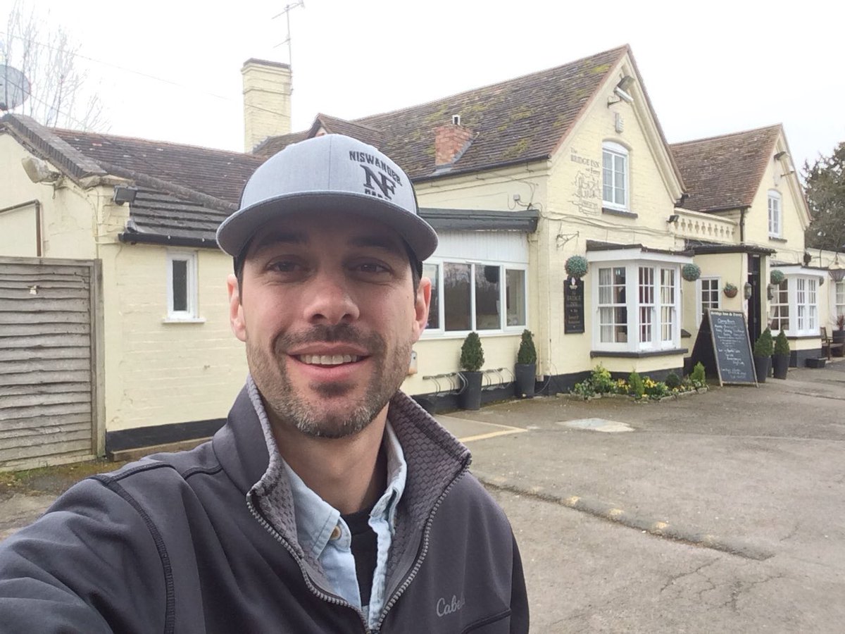 NiswanderFarms's tweet photo. Thank you @LukeRyder23 @NFUtweets for showing us around Warwickshire and taking us to HG Heath and Sons farm, G’s packing facility, and a lunch at The Bridge Inn on the River. We learn so much from friendly people like you. #ukmagicmoments #tnmagicmoments @FarmBureau #palclass9 https://t.co/c1VVBThUdU