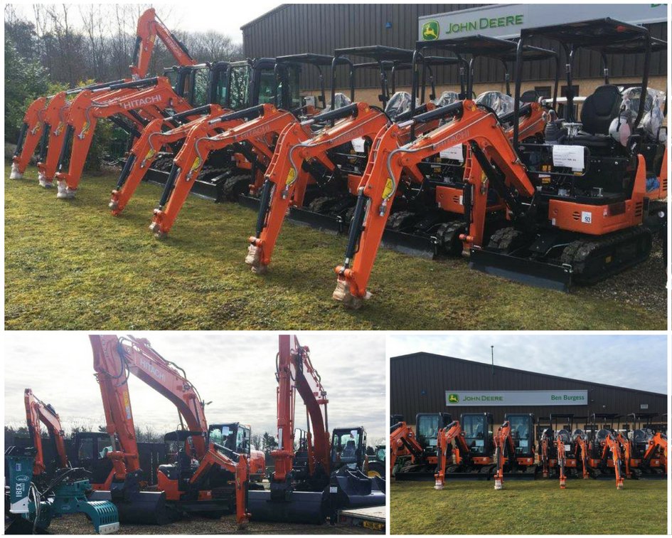 BenBurgessAg's tweet photo. We have @HitachiCME ZX19, ZX26 and ZX210 excavators currently in stock! 

For further information, please contact your local Ben Burgess Construction sales representative, or visit https://t.co/2w6ScThBoI https://t.co/37pf38BCFK